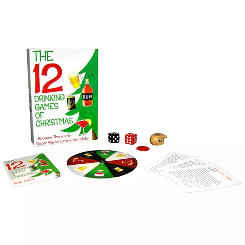 12 Christmas Drinking Games