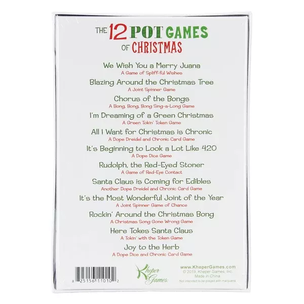 12 Pot Games of Christmas