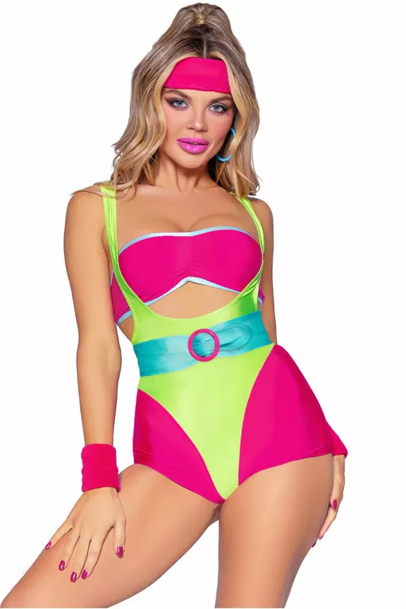 80s Workout Hottie Costume 87125