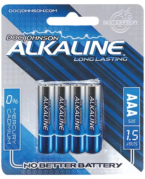 AAA Alkaline Batteries for Personal Devices