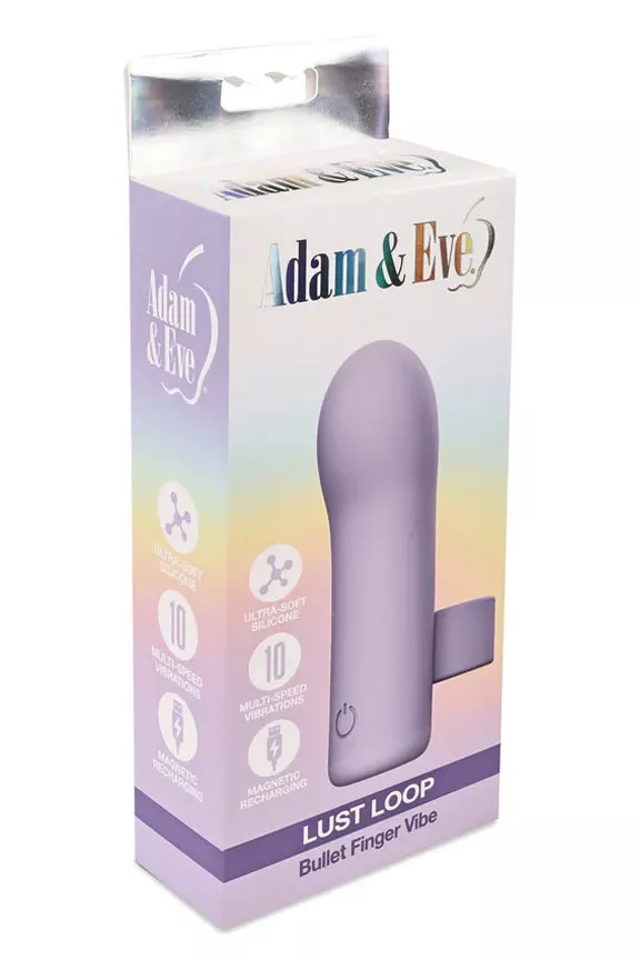Adam & Eve Lust Loop Bullet Finger Vibe