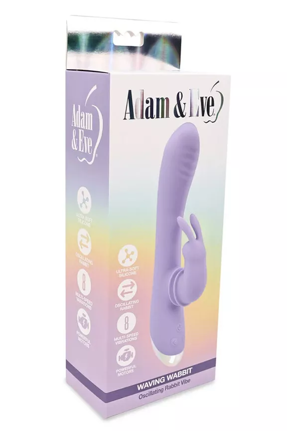 Adam & Eve Waving Wabbit