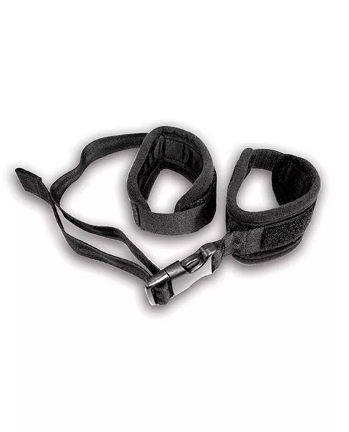 Adjustable Handcuffs with Soft Lining - Up to 2' Strap