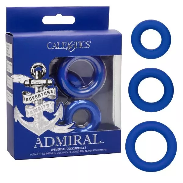 Admiral Cock Ring Set for Enhanced Pleasure