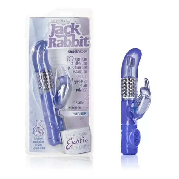 Advanced G Jack Rabbit Purple Vibrator