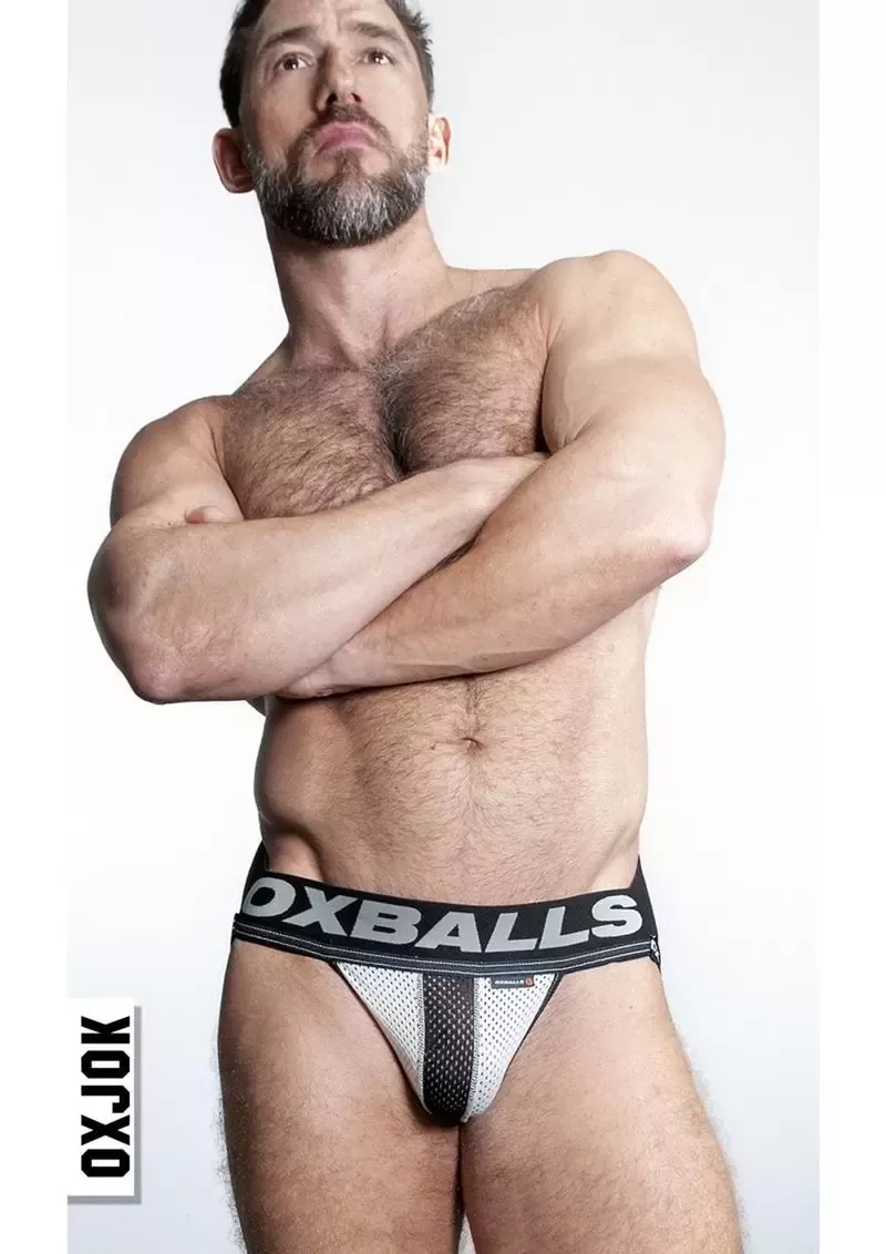 Airmesh Swagger Jock - Ice White - Small from Cherry Pie Online