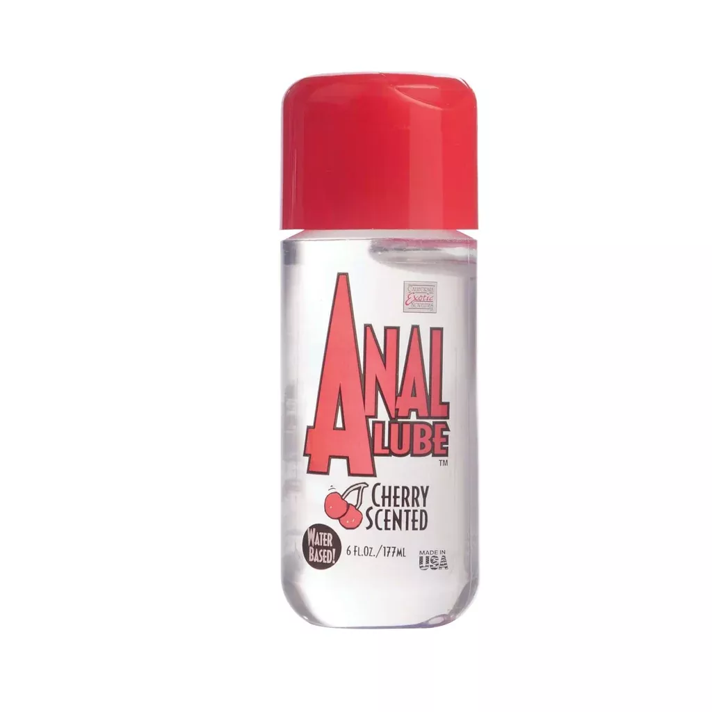 Anal Lube Cherry Scented Water-Based 6 Oz