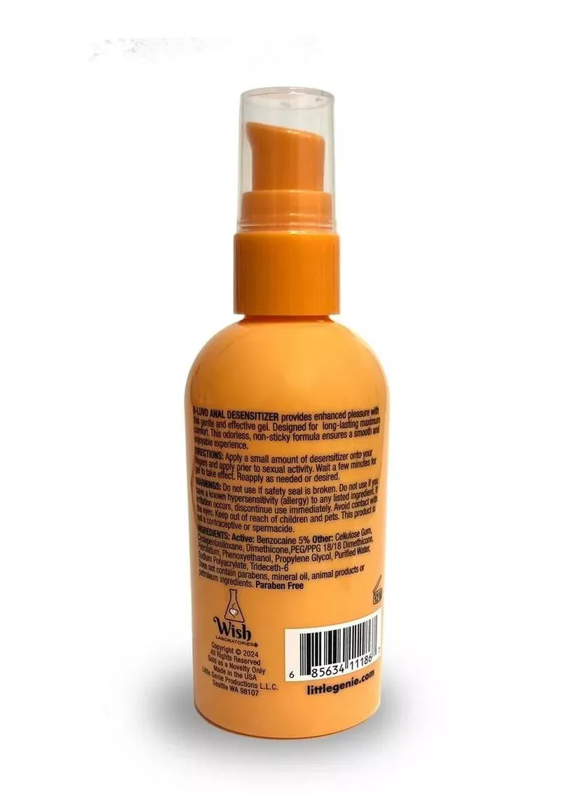B-Luvd Anal Desensitizing Lubricant 4oz from Cherry Pie Online