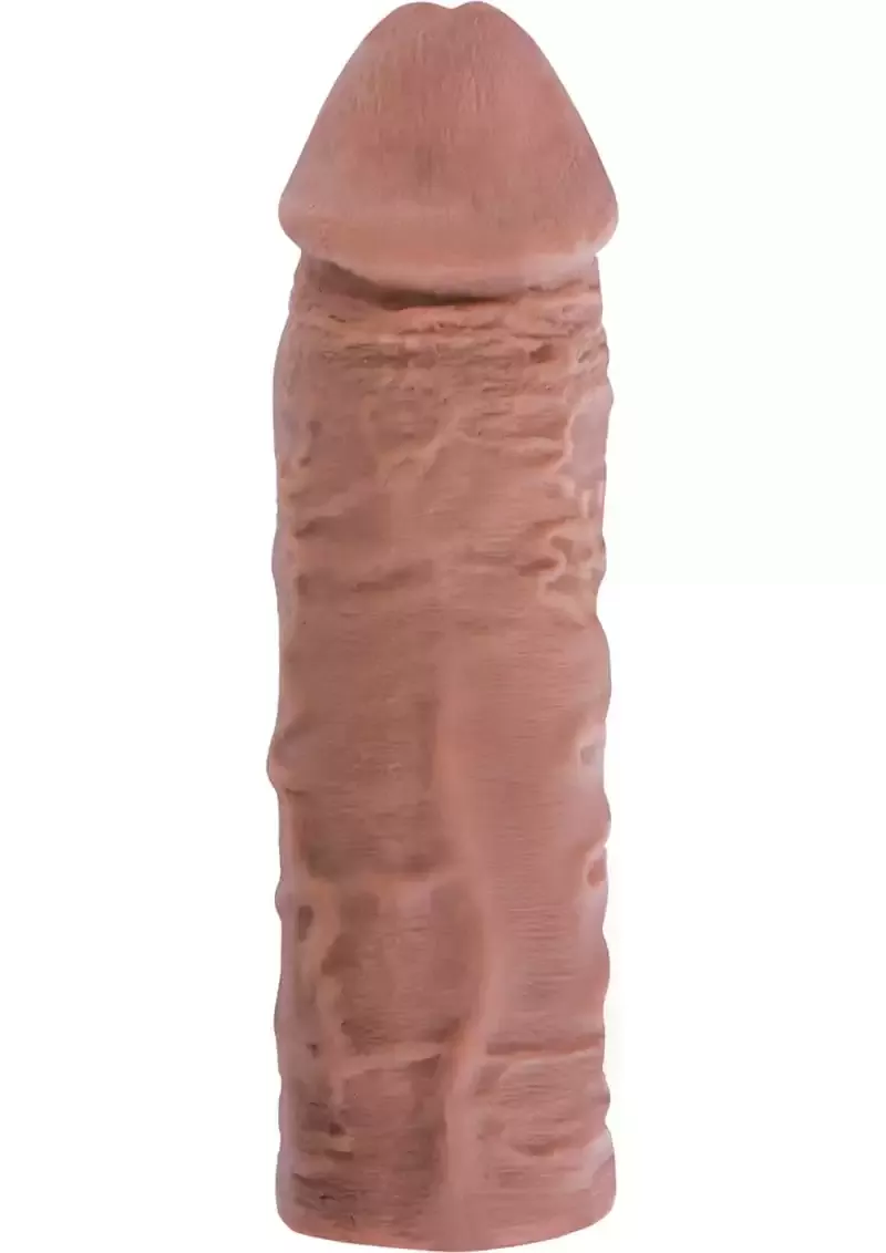 Be Shane! Realistic Extension Girth Enhancer Brown from Cherry Pie Online