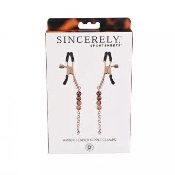 Beaded Nipple Clamp by Sincerely Amber