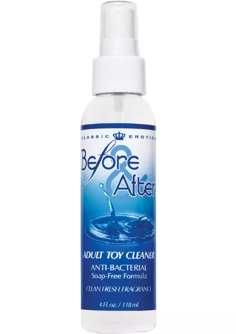 Before and After Anti-Bacterial Toy Cleaner Clean Fresh Fragrance 4oz - Shop Velvet Box Online