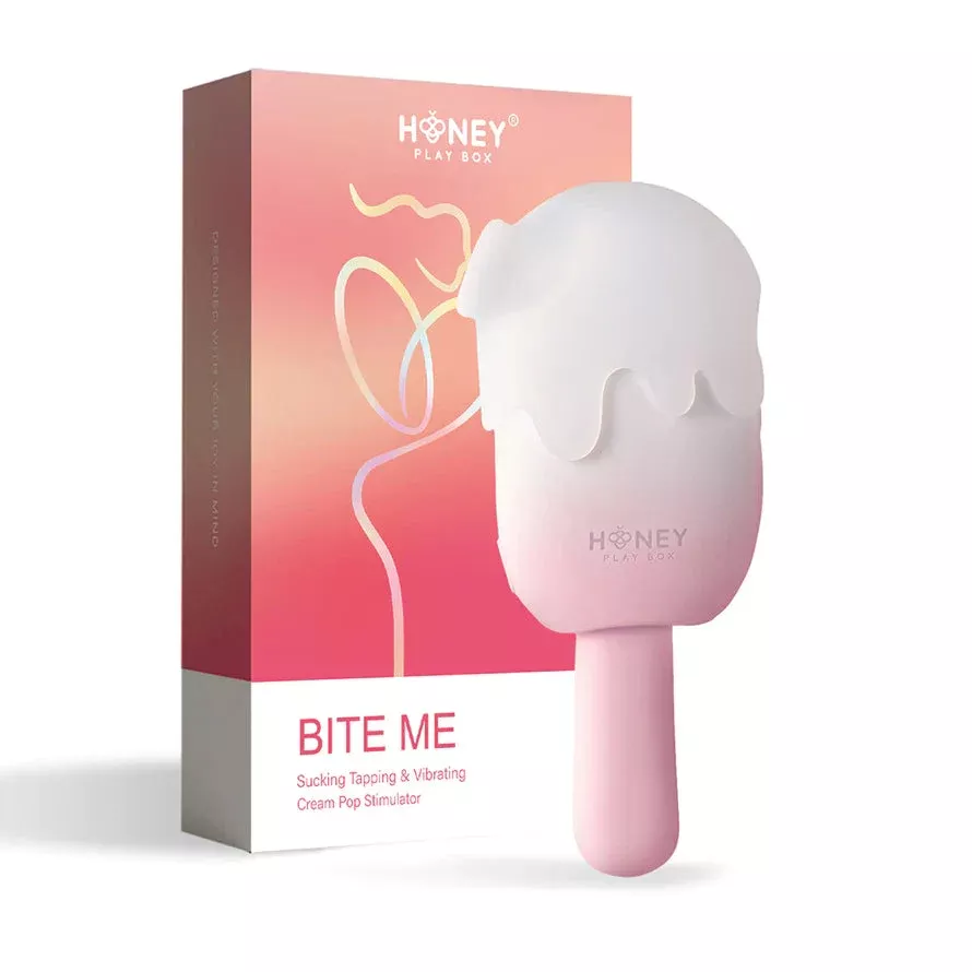 BITE ME Cream Pop Vibrator