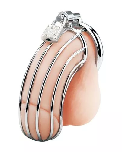 Blue Line Prisoner Chastity Cage