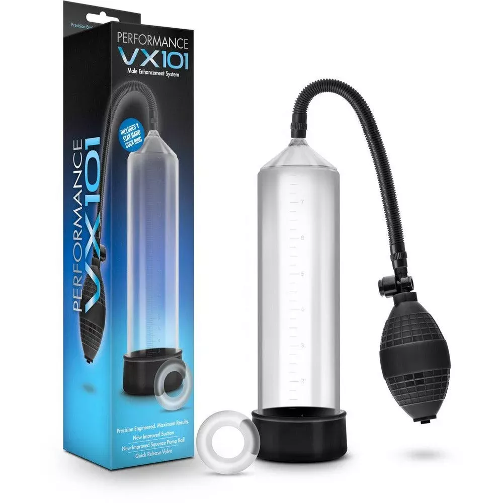 Blush Performance - VX101 - Male Enhancement Pump - Clear