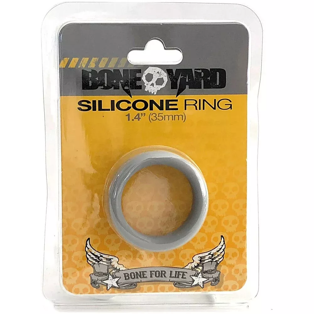 Boneyard Silicone Ring 35mm Gray
