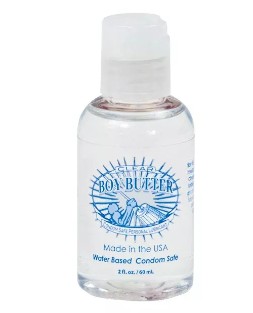 Boy Butter Clear Water-Based Lubricant - Easy Wash