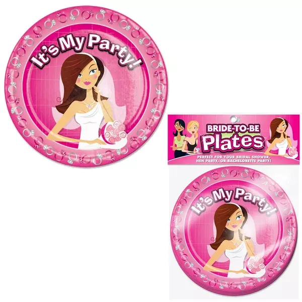 Bride To Be Plates
