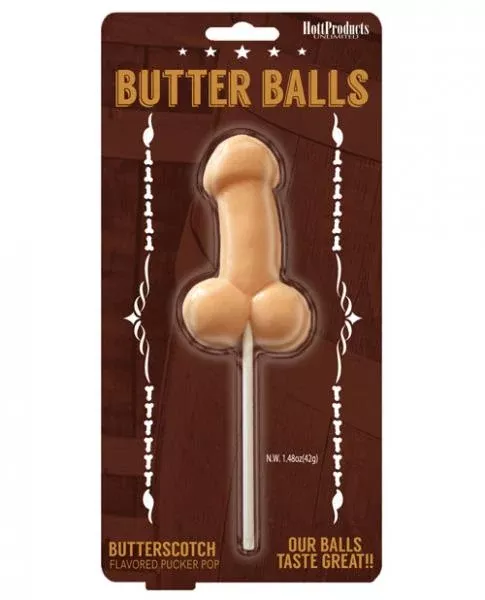 Butterscotch Pecker Pop - Fun Candy