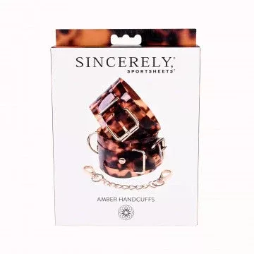 Chic Sincerely Amber Handcuffs