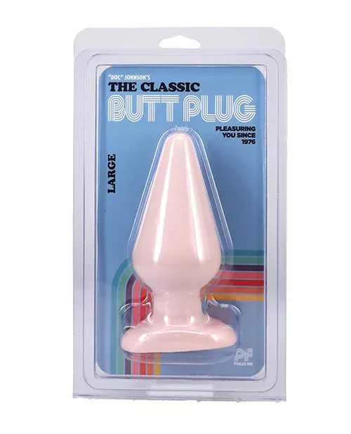 Classic Butt Plug Large - Tapered Tip & Flared Base