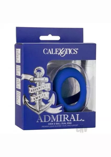 Cock and Ball Dual Ring - Admiral