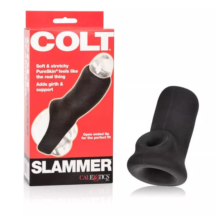 COLT Slammer Penis Sleeve 4.25 inches Black