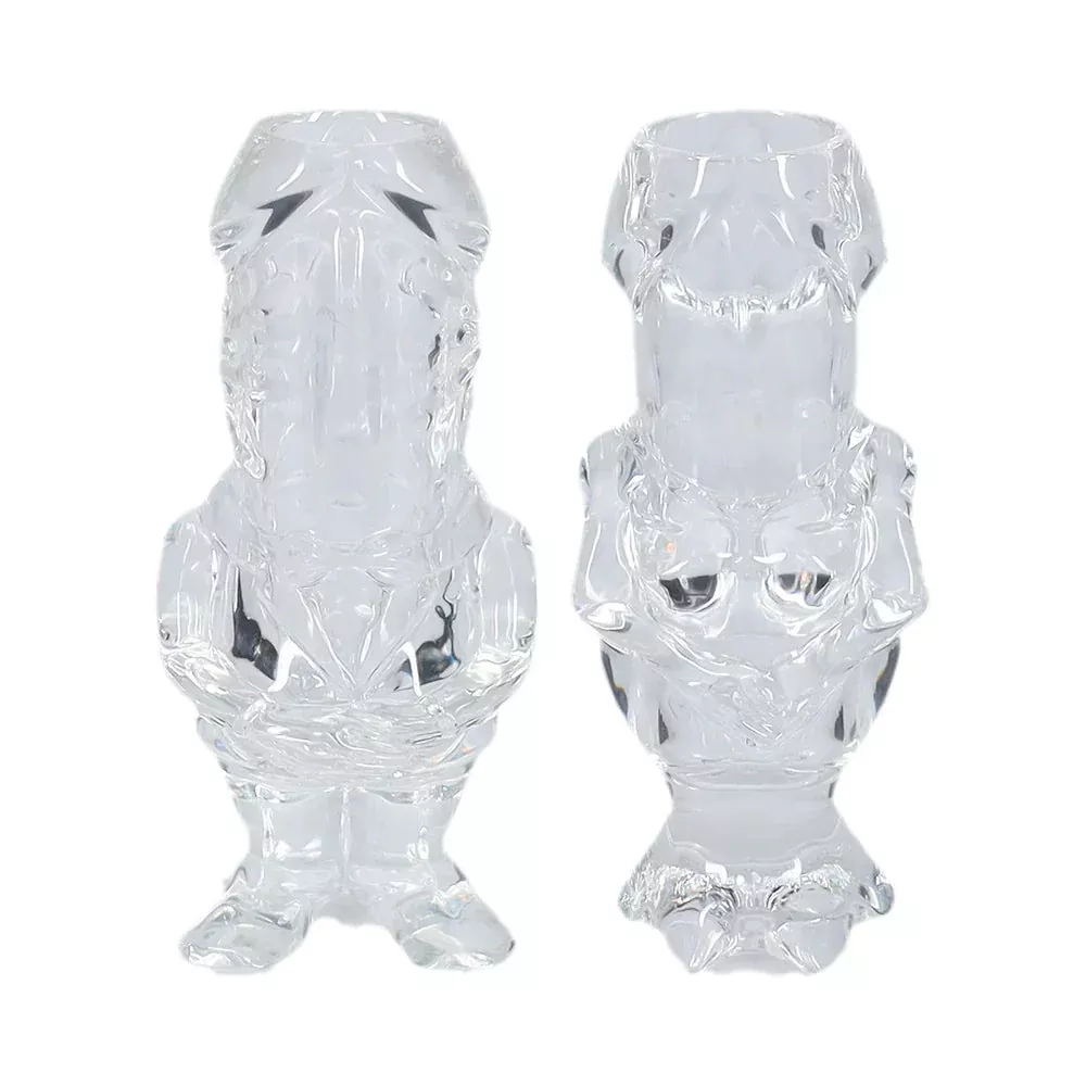 Couples Tall Shot Glasses with Humor