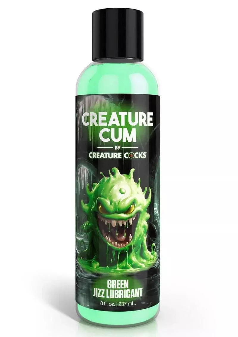 Creature Cum Green Unscented Jizz Water Based Lubricant 8oz from Cherry Pie Online