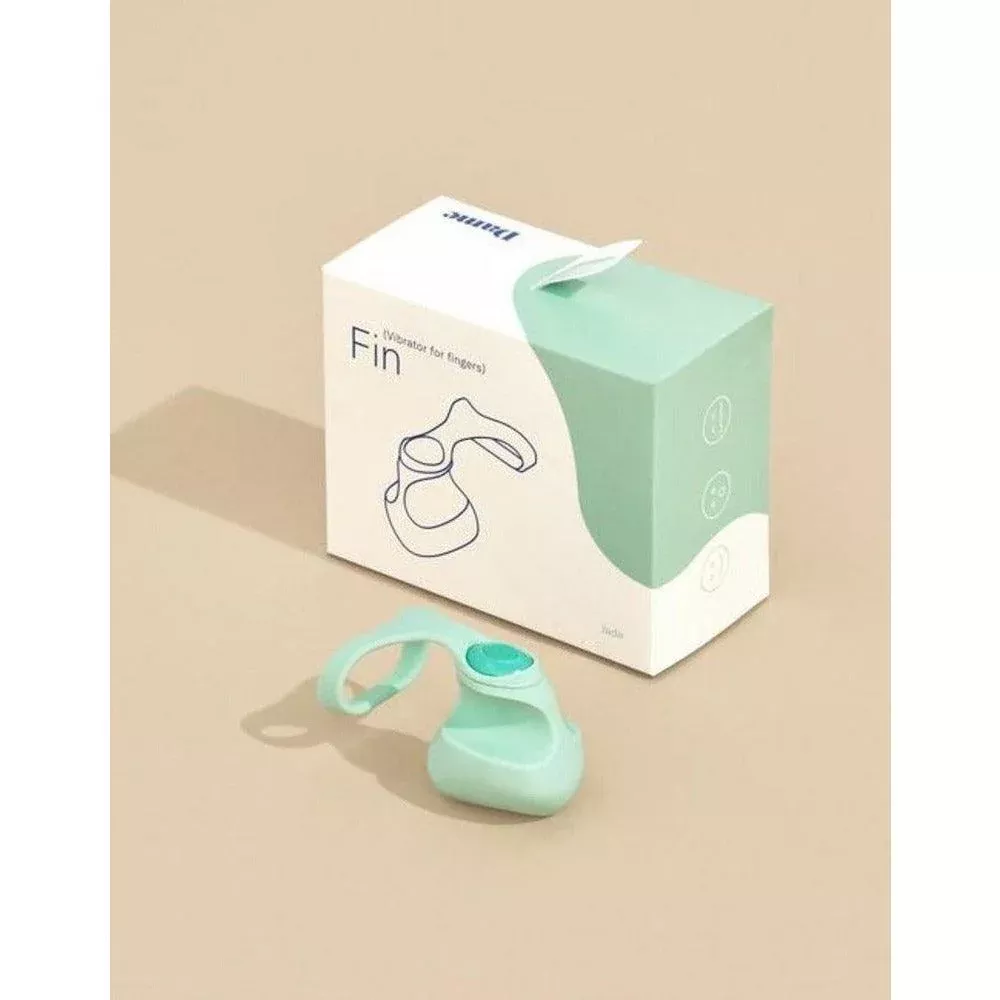 Dame - Fin Rechargeable Finger Vibrator - Jade