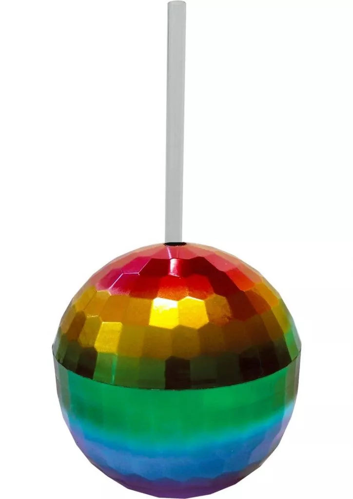 Disco Ball Cup Rainbow