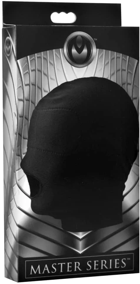 Disguise Open Mouth Hood with Blindfold