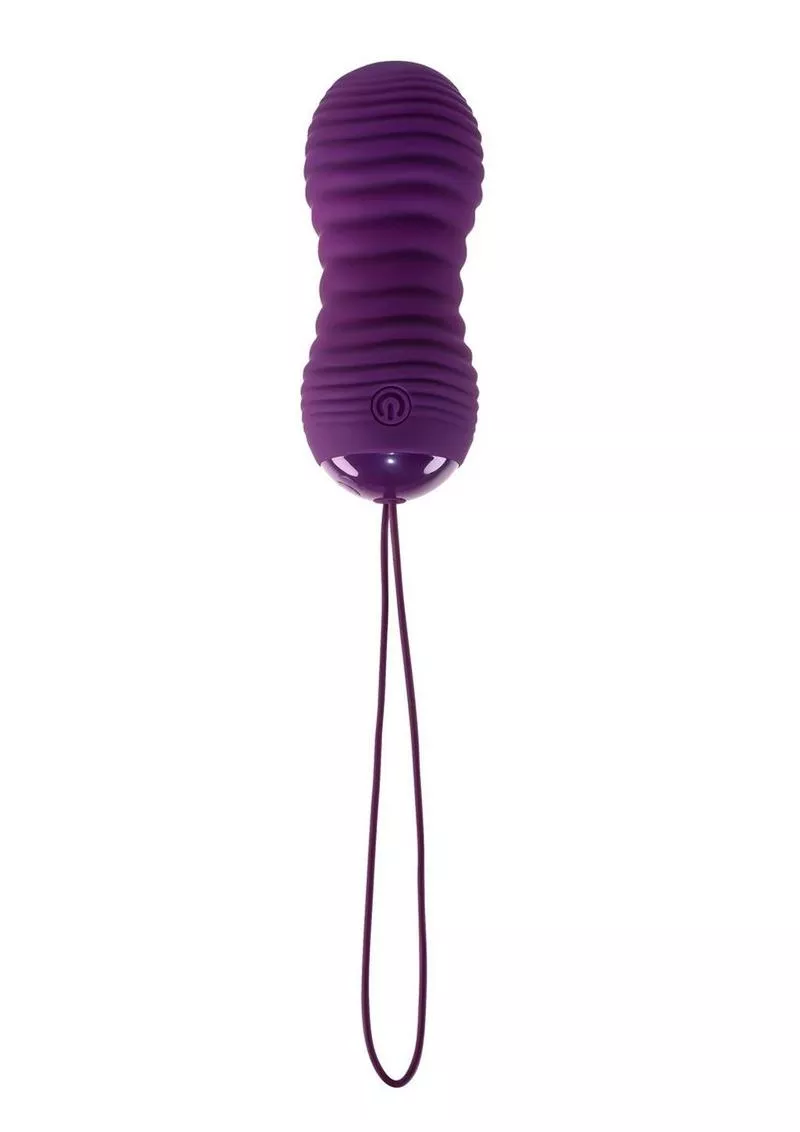 Eager Egg Rechargeable Silicone Egg with Remote Control - Purple - Shop Velvet Box Online
