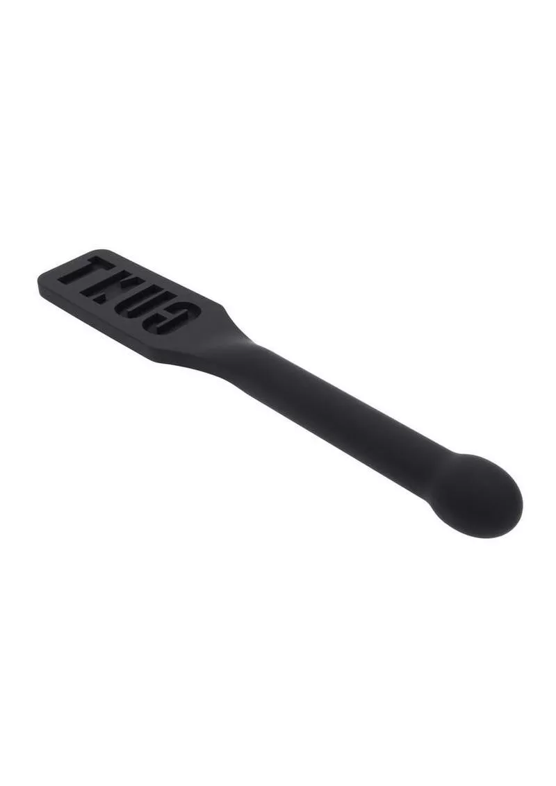 Edge CUNT Silicone Paddle - Black - Shop Velvet Box Online