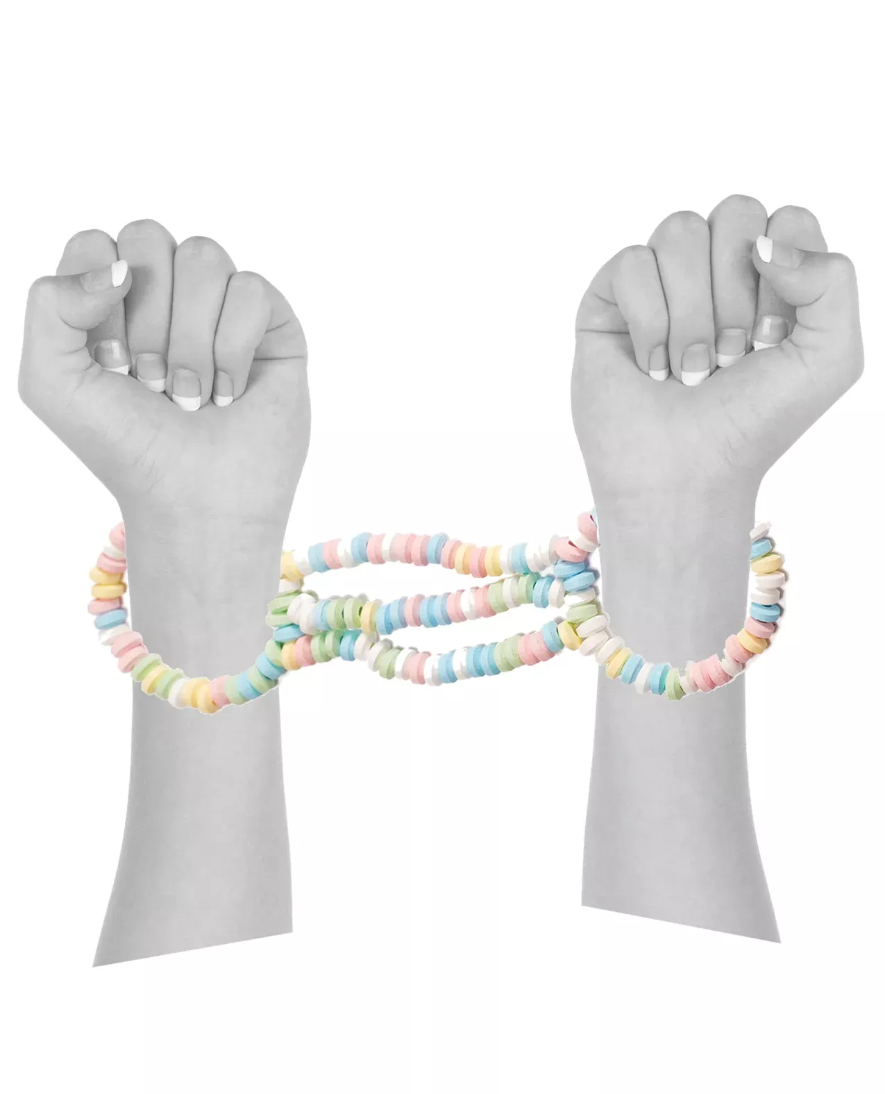 Edible Candy Cuffs for Playful Restraint