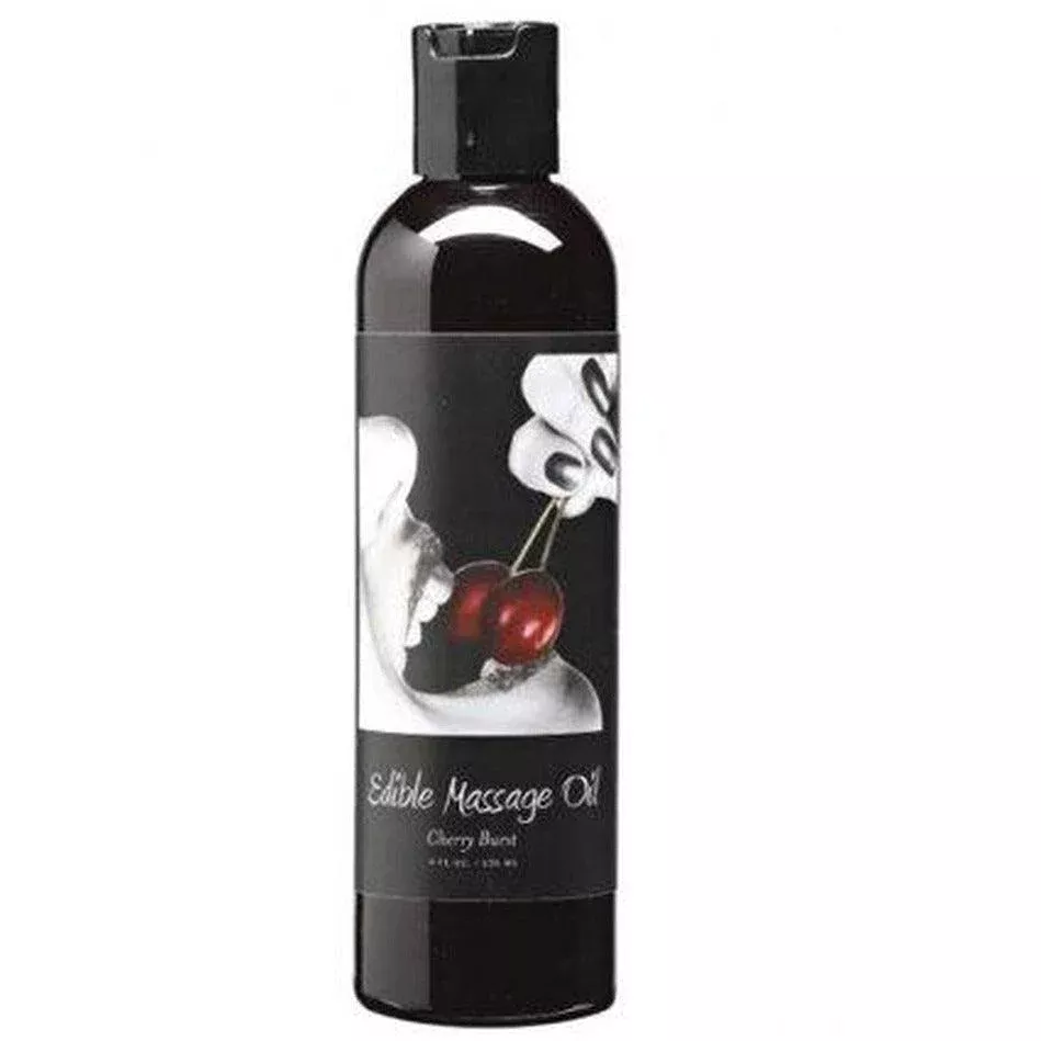 Edible Massage Oil - Cherry 8oz