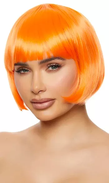 Element Orange Wig │Playthings Miami