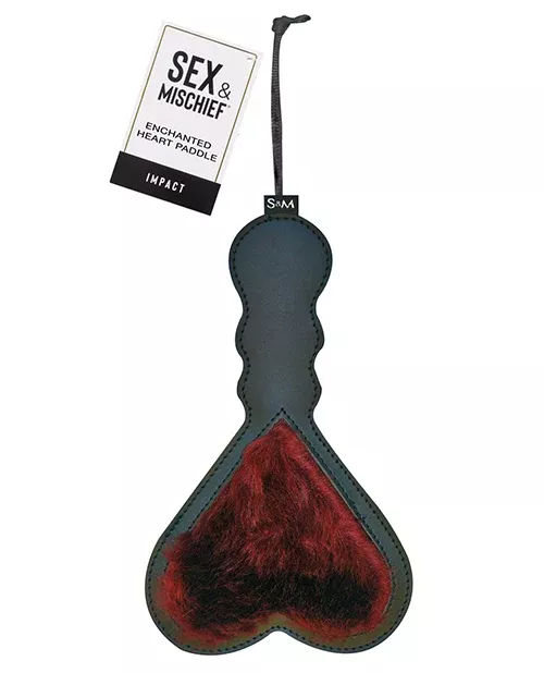 Enchanted Heart Paddle for Luxurious Impact Play