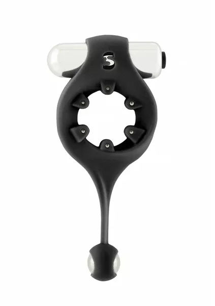 FABIO magnetic field vibrating cockring - Black