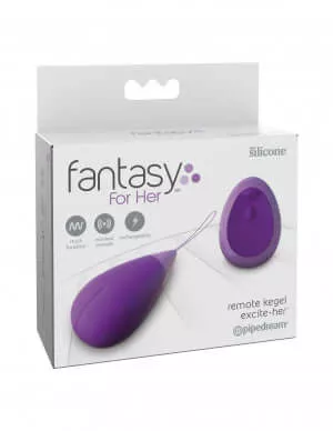 Fantasy For Her Remote Kegel Excite-Her Purple