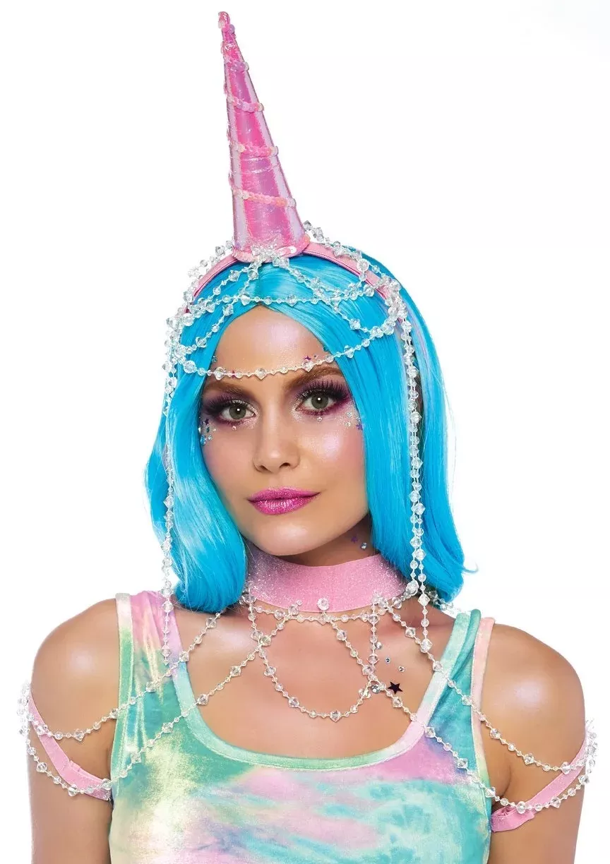 Festival Beaded Unicorn Accessory Set