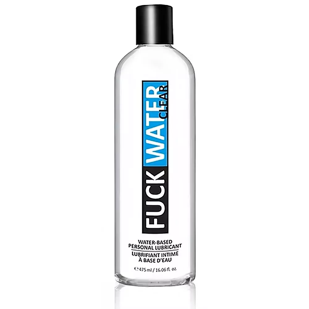 FuckWater Clear 16oz