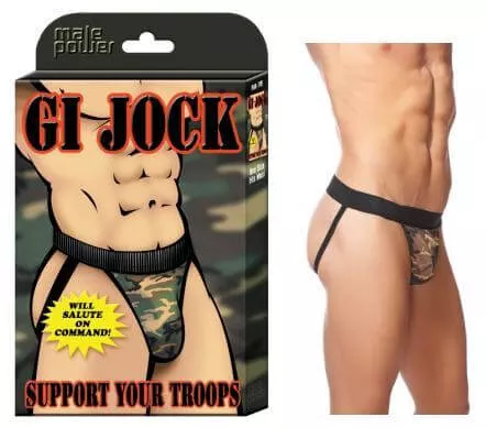 G I Jock Camouflage Print Jockstrap