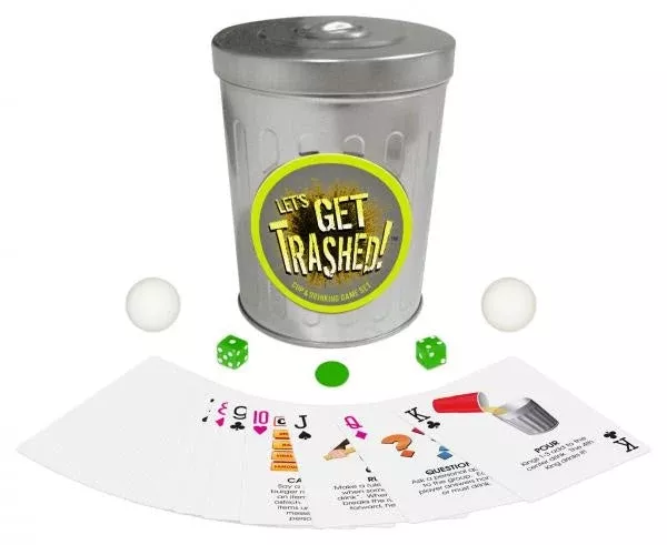 Get Trashed Drinking Game Set
