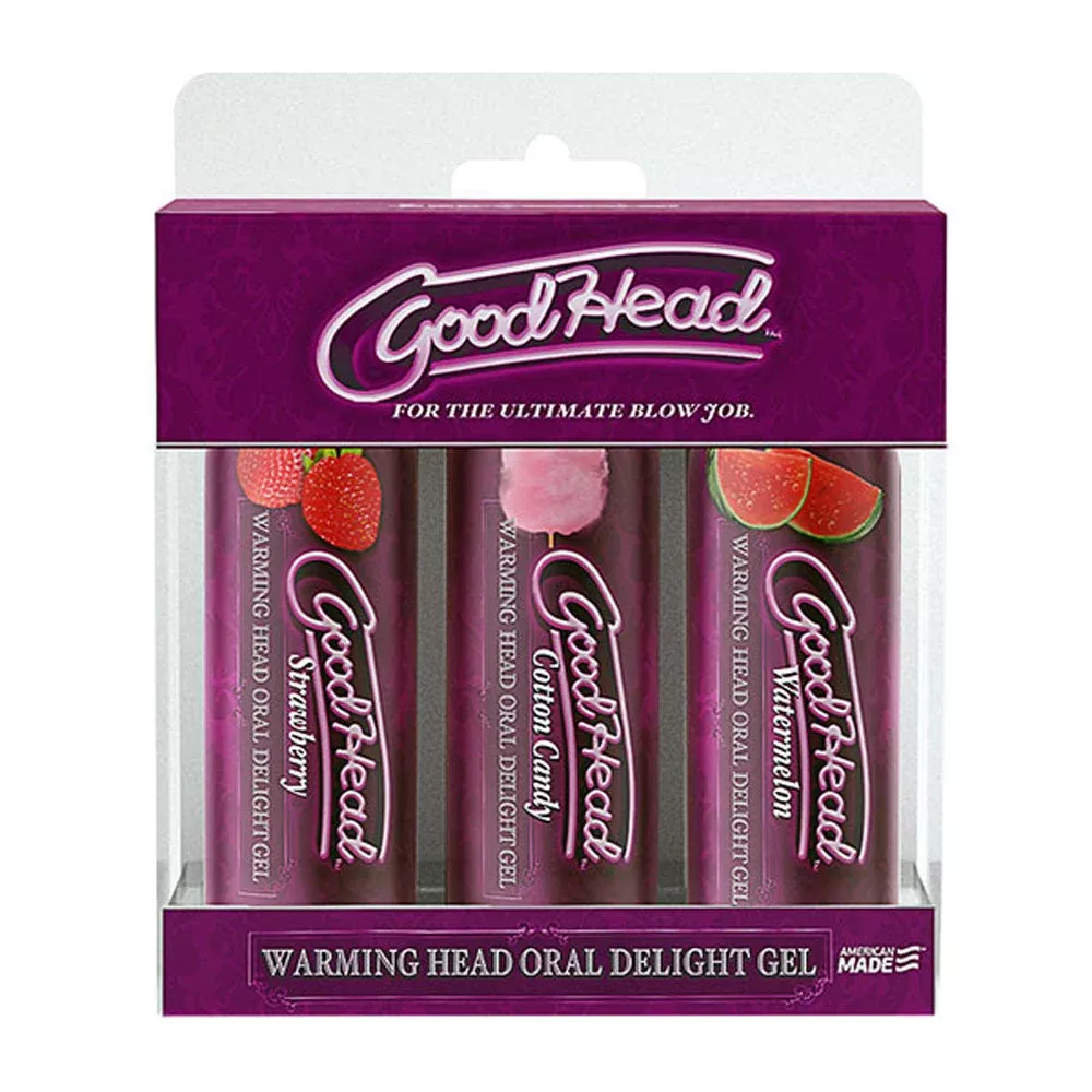 Goodhead Warming Gel – 3 Pack