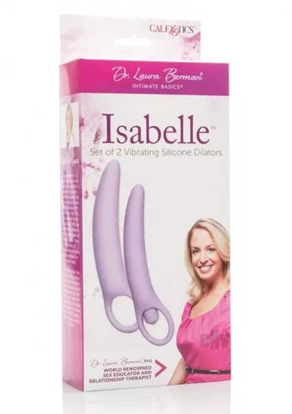 Isabelle Vibrating Silicone Dilators Set
