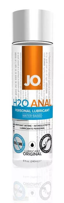 JO H2O Anal Water Based Lubricant 8 Oz