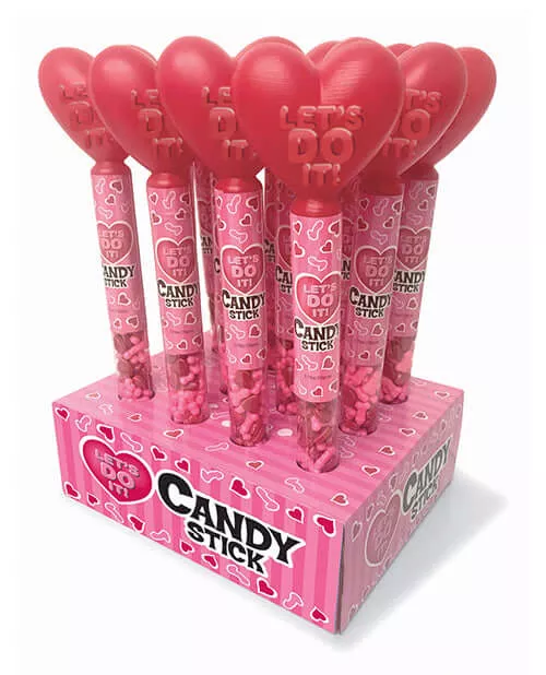 Let's Do It Candy Stick 12 Piece Display