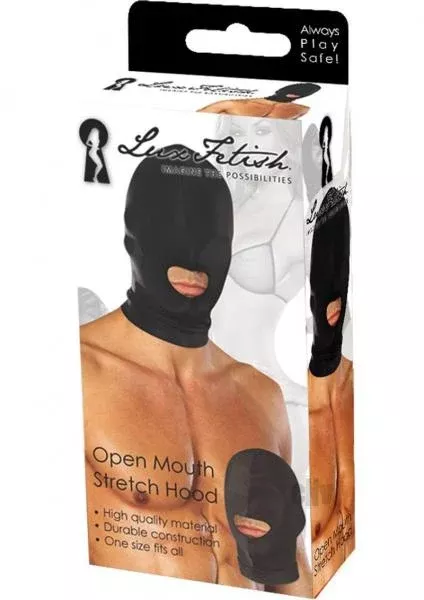 Lux Fetish Open Mouth Hood