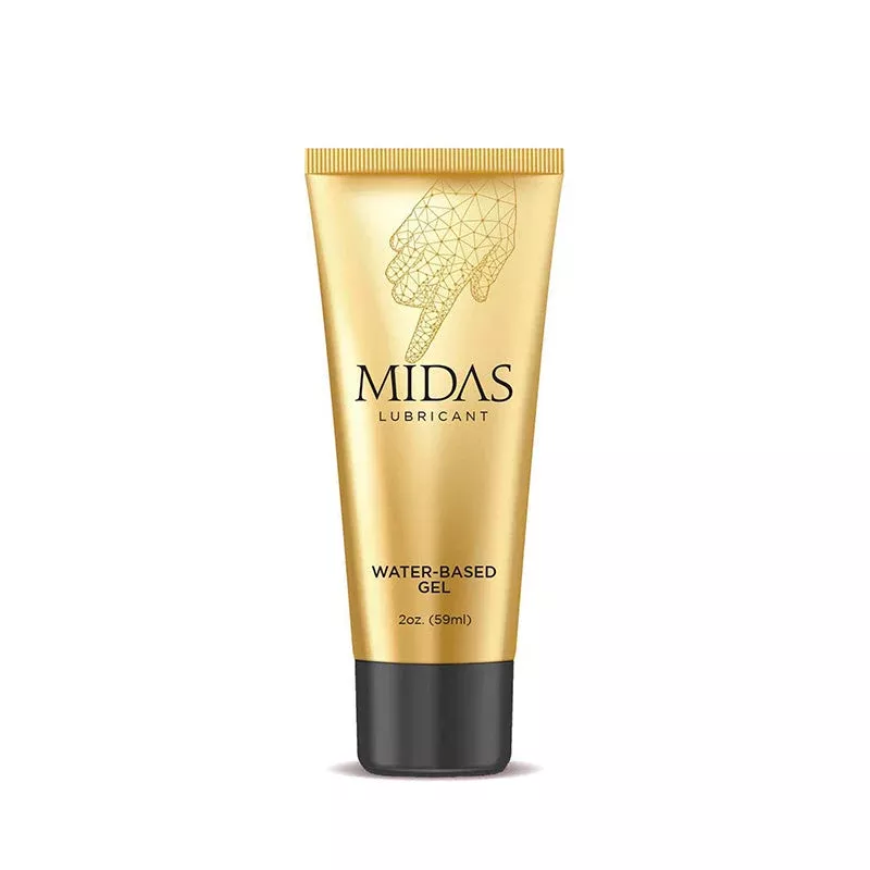 Midas Water-Based Gel Lubricant 2 oz.