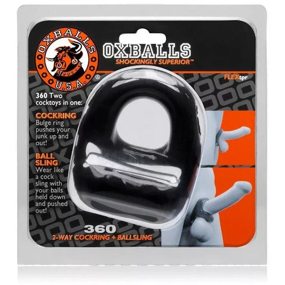 Oxballs - 360 Cock and Ball Ring - Black